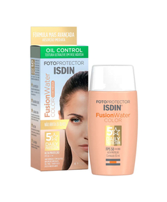 imagem de Protetor solar isdin fusion water color fps50 clara 50ml  - ISDIN