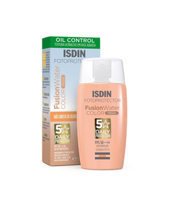 imagem de Protetor solar isdin fusion water color fps50 média 50ml  - ISDIN