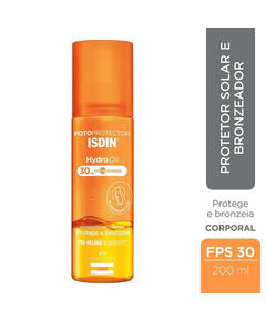 imagem de Protetor solar isdin hydro oil fps30 spray 200ml - ISDIN