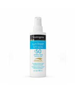 imagem de Protetor solar neutrogena sun fresh light spray fps50 180ml - NEUTROGENA