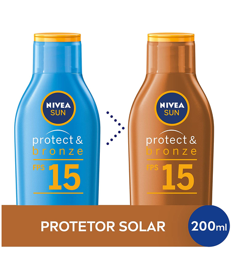 imagem do produto Protetor solar nivea protect&bronze fps15 200ml - BEIERSDORF