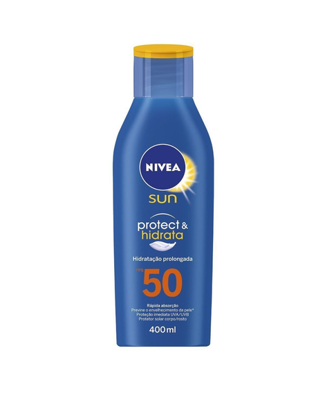 imagem do produto Protetor solar nivea protect&hidrata fps50 200ml - BEIERSDORF