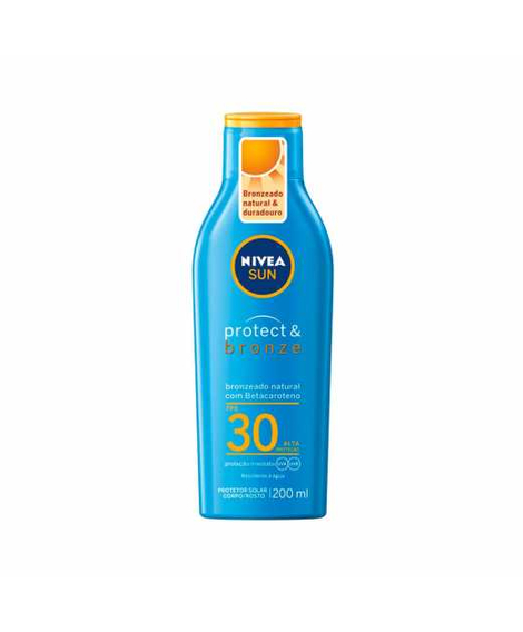 imagem do produto Protetor solar nivea sun protect&bronze fps30 200ml - NIVEA