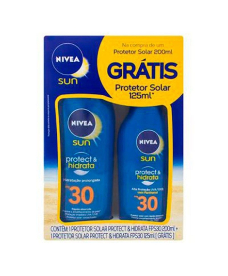 imagem do produto Protetor solar nivea sun protect&hidrata fps30 200ml + 100ml - NIVEA