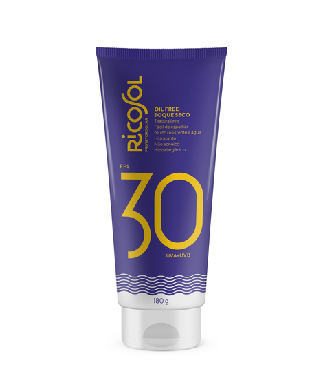 imagem do produto Protetor solar ricosol oil free fps30 180g - DAHUER
