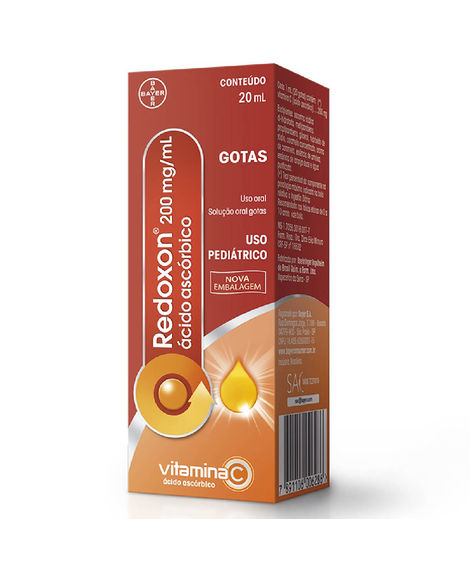 imagem do produto Redoxon 200mg gotas 20ml - BAYER