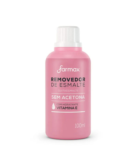 imagem do produto Removedor de esmalte farmax 100ml - FARMAX