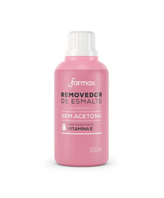 imagem de Removedor de esmalte farmax 100ml - FARMAX