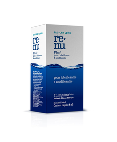 imagem de Renu plus gotas lubrificantes 8ml - BAUSCH E LOMB