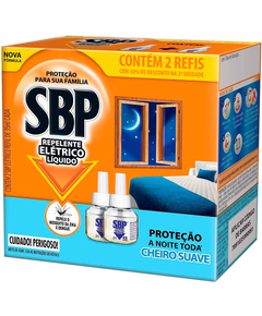 imagem de Repelente elétrico sbp refil suave 45 unidades - RECKITT BENCKISER