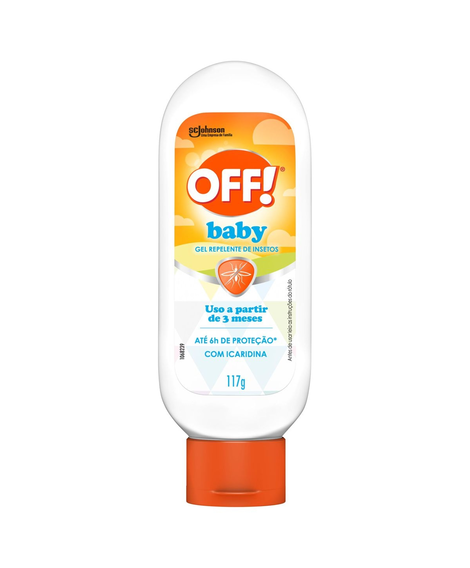 imagem do produto Repelente off baby gel 117g - CERAS JOHNSON