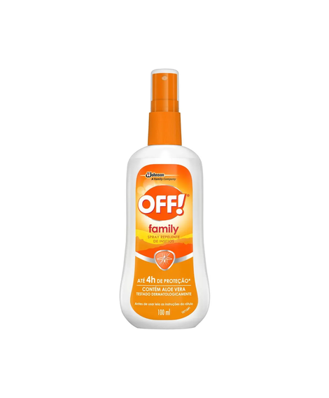 imagem do produto Repelente off family spray aloe vera 100ml - CERAS JOHNSON