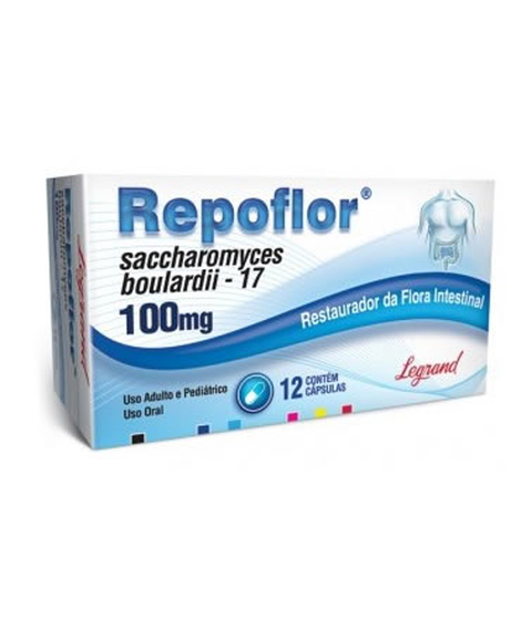 imagem do produto Repoflor 100mg 12 capsulas - LEGRAND