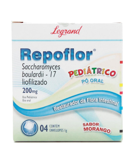 imagem do produto Repoflor 200mg 4 envelopes - LEGRAND