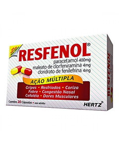 imagem de Resfenol 20 cpsulas - HERTZ