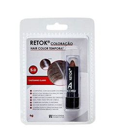 imagem de Retok coloração hair anaconda castanho claro 5.0 3g - ANACONDA