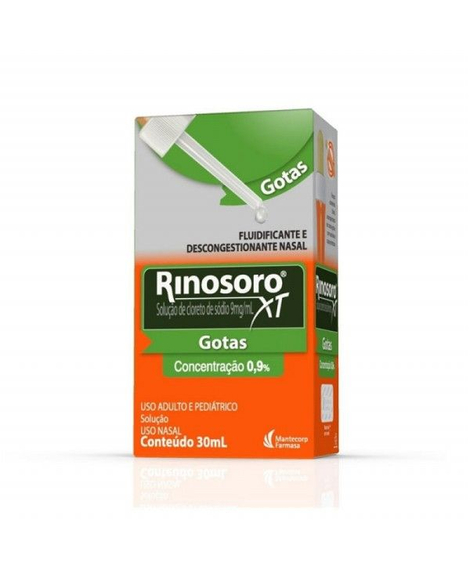 imagem do produto Rinosoro xt gotas 30ml - MANTECORP FARMASA