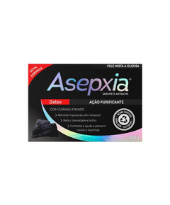 imagem de Sabonete asepxia detox carvao 80g - GENOMMA LAB
