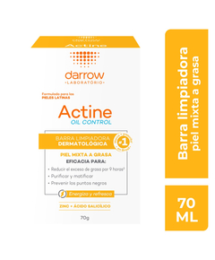 imagem de Sabonete em barra actine control 70g - DARROW