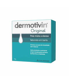 imagem de Sabonete em barra dermotivin 90g - GALDERMA