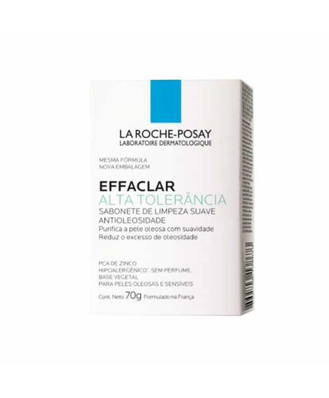 imagem do produto Sabonete Em Barra Effaclar Alta Tolerancia 70g - LA ROCHE-POSAY