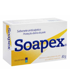 imagem de Sabonete em barra soapex 0.5% 80g - GALDERMA