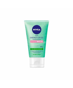imagem de Sabonete facial nivea em gel efeito matte 150ml - NIVEA