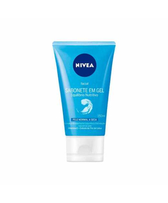 imagem de Sabonete facial nivea em gel equilibrio nutritivo 150ml - NIVEA