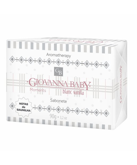 imagem do produto Sabonete giovanna baby moments blanc vanilla 90g - GIOVANNA BABY
