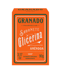 imagem de Sabonete granado glicerina amendoa 90g - GRANADO