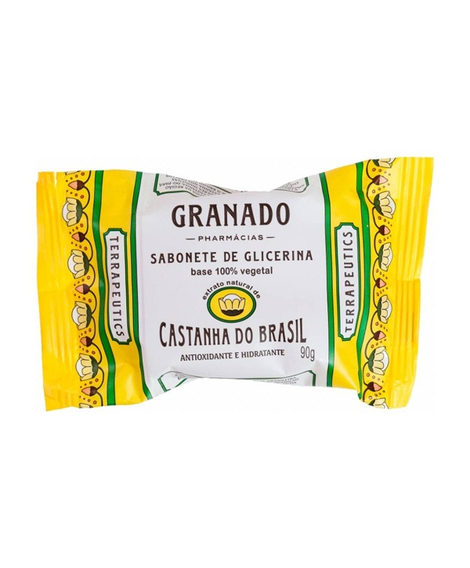 imagem do produto Sabonete granado glicerina terrapeutics castanha brasil 90g - GRANADO