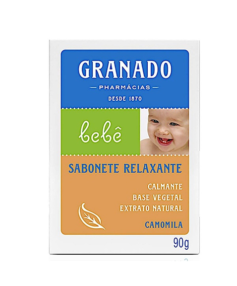 imagem do produto Sabonete granado glicerinado bebe camomila 90g - GRANADO