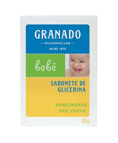 imagem de Sabonete granado glicerinado bebe tradicional 90g - GRANADO