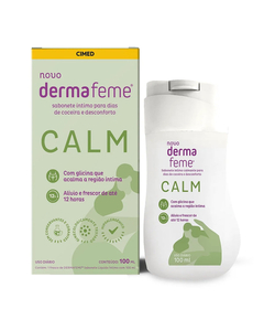 imagem de Sabonete intimo dermafeme calm 100ml - CIMED