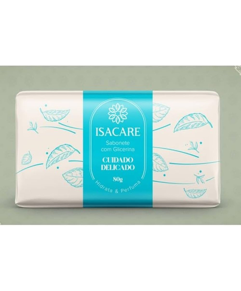 imagem do produto Sabonete isacare cuidado delicado 80g - ARCOM