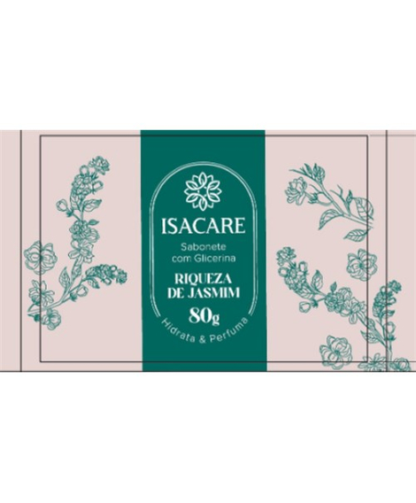 imagem do produto Sabonete isacare riqueza se jasmim 80g - ARCOM