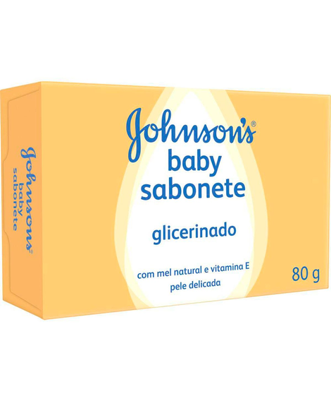 imagem do produto Sabonete johnsons baby glicerina 80g - JOHNSON E JOHNSON