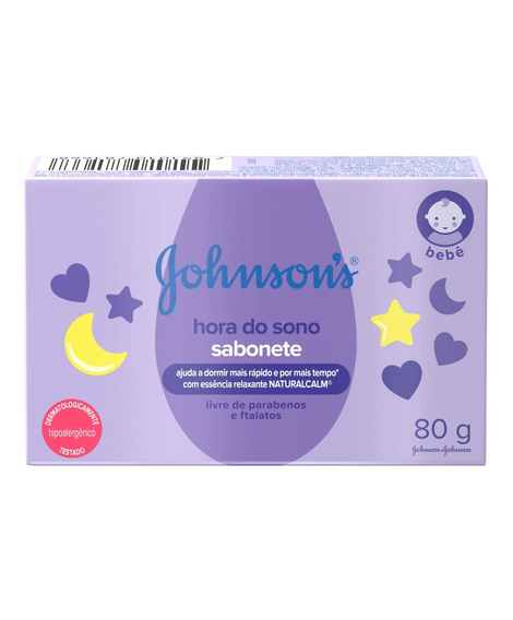 imagem do produto Sabonete Johnsons Baby Hora do Sono 80g - JOHNSON & JOHNSON