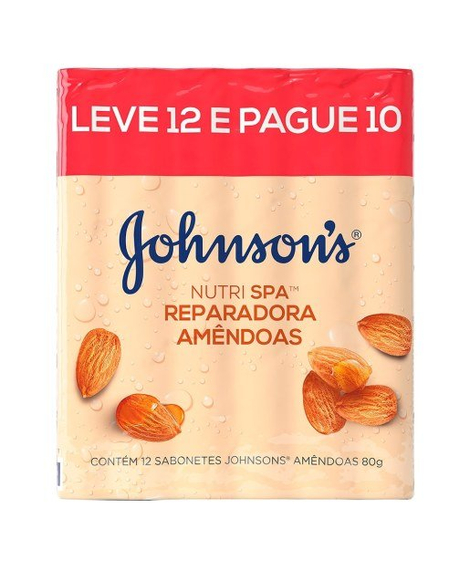 imagem do produto Sabonete johnsons nutri spa amendoas 80g - JOHNSON E JOHNSON