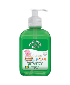 imagem de Sabonete liquido cheirinho de bebe glic lavandita 250ml - KANITZ