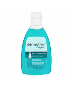 imagem de Sabonete liquido dermotivin original 120ml - GALDERMA