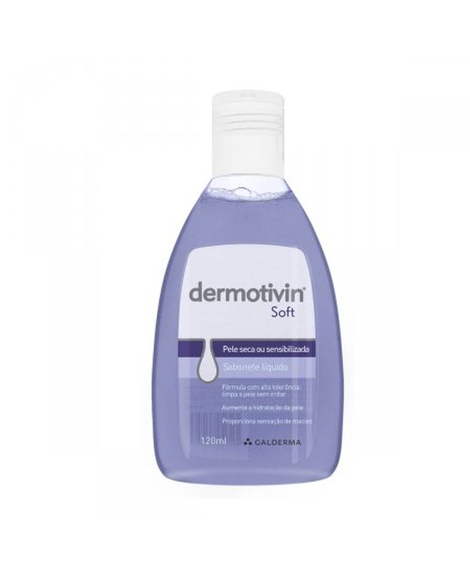 imagem do produto Sabonete liquido dermotivin soft 120ml - GALDERMA