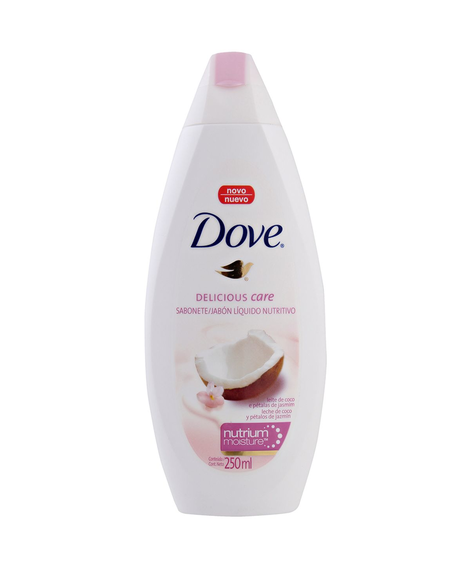 imagem do produto Sabonete liquido dove leite de coco 250ml - UNILEVER