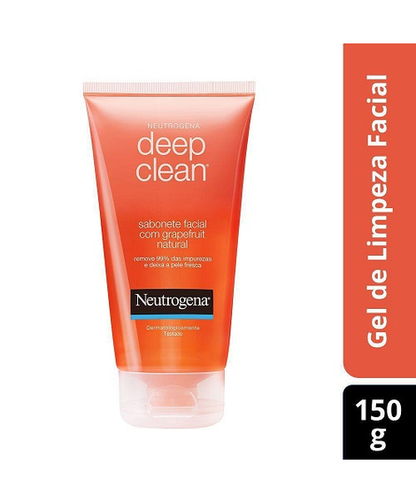 imagem do produto Sabonete liquido facial neutrogena deep clean grapefruit150g - NEUTROGENA