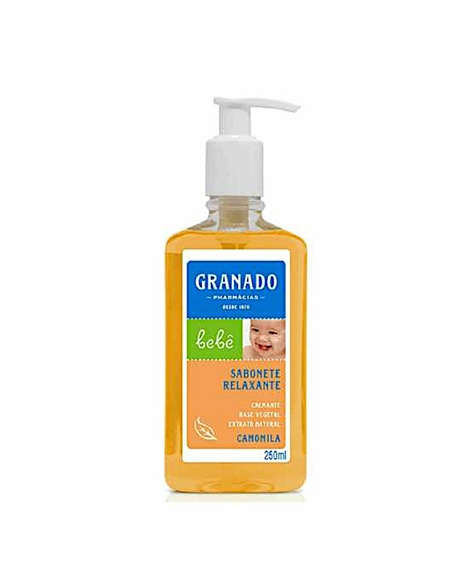 imagem do produto Sabonete liquido granado bebe camomila 250ml - GRANADO