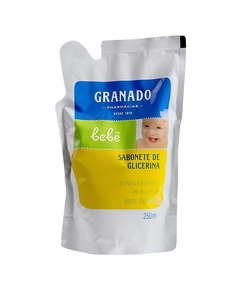 imagem de Sabonete liquido granado bebe refil tradicional 250ml - GRANADO