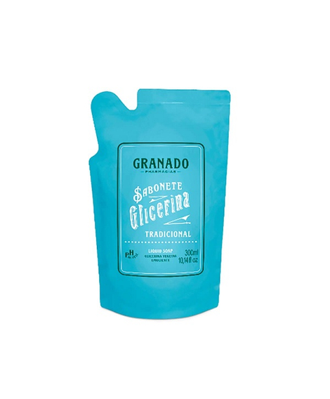 imagem do produto Sabonete liquido granado refil glicerina tradicional 300ml - GRANADO