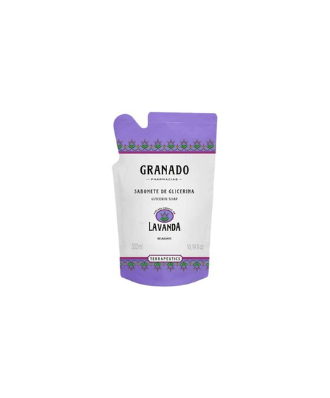 imagem do produto Sabonete liquido granado refil terrapeutics lavanda 300ml - GRANADO