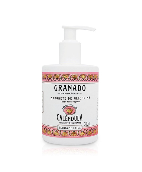 imagem do produto Sabonete liquido granado terrapeutics calendula 300ml - GRANADO