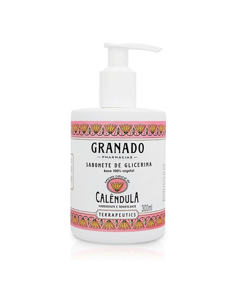 imagem do produto Sabonete liquido granado terrapeutics calendula 300ml - GRANADO